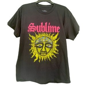 Sublime Band Shirt Size Large Sun Logo Black New (No tag)